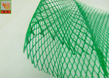 HDPE het Diamantgat dreef het Plastic Opleveren, Groene Beschermende Plastic Netwerkkoker uit